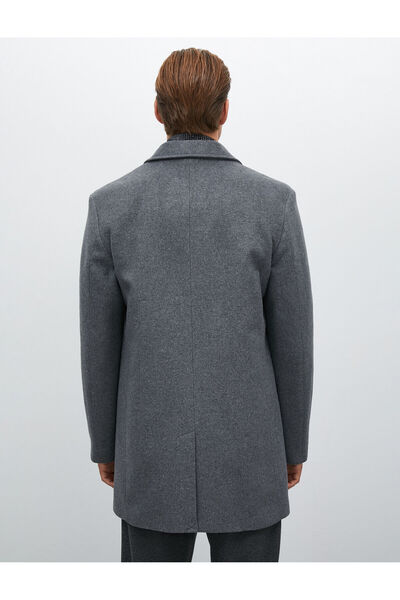 Koton Grauer Herrenmantel