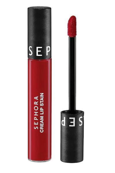 SEPHORA COLLECTION Cream Lip Stain – Non-Smudging Velvet Finish Lipstick - Matte Liquid Lipstick 01