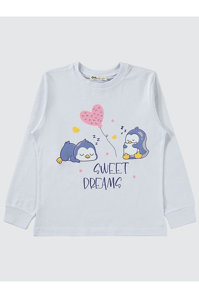 Civil Girls 10-13 Years Girl's Pajama Set White