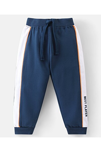 Babyhug Cotton Knit Full Sleeves T-Shirt & Lounge Pants Set Reversible Sequin Football- Multicolor