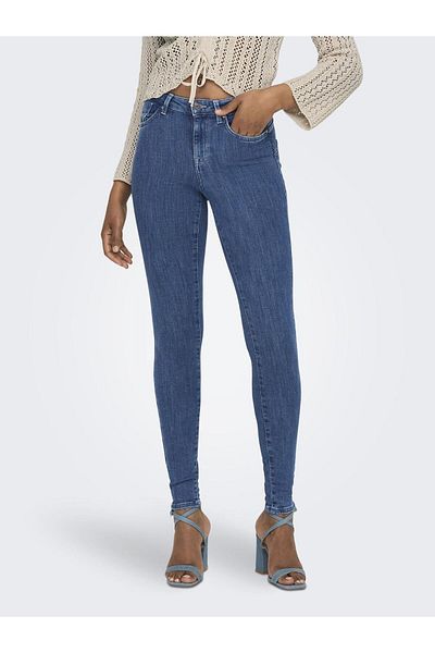 Only Skinny Jeans „Onlpower“ Mittlere Taille Skinny Fit Jeans