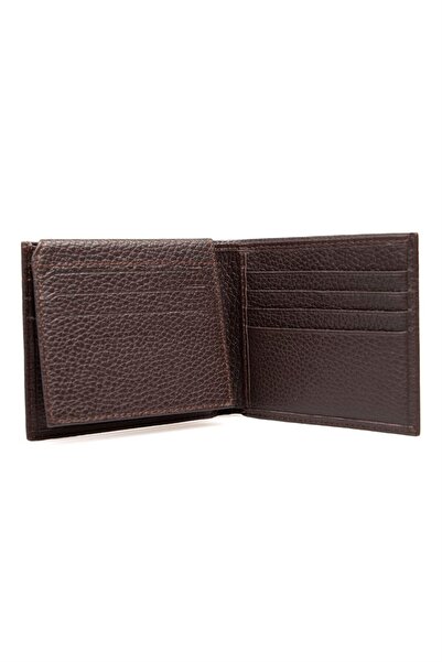 Tudors Men's Brown Genuine Leather Wallet