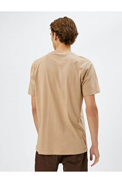 Koton World Embroidered T-Shirt Crew Neck Βαμβακερό κοντό μανίκι