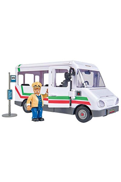 Simba Autobuz Simba Fireman Sam Trevors Bus cu figurina si accesorii