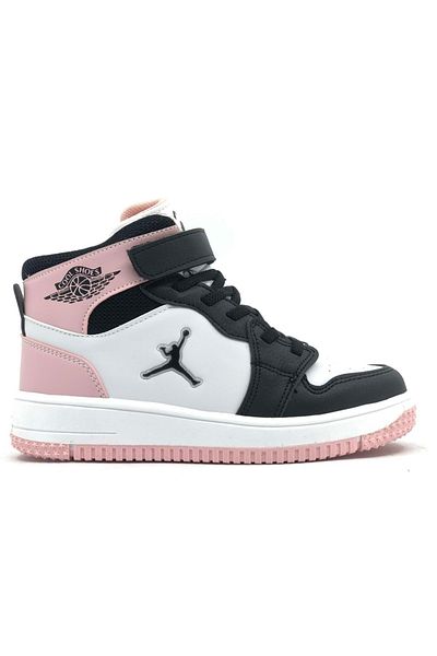 Kids Club Shoes Cool Kocamanlar Galaxy Înalți Beijing Pantofi sport pentru copii ROZ-ALB