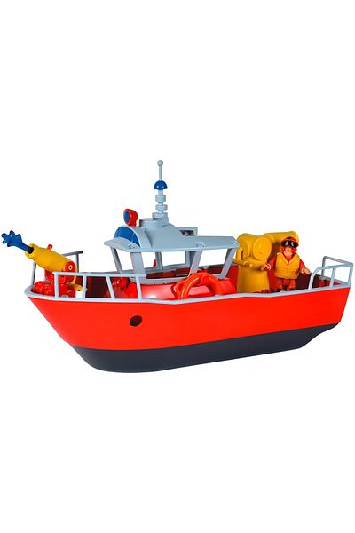 Simba Barca Simba Fireman Sam Titan Fireboat 32 cm cu figurina si accesorii