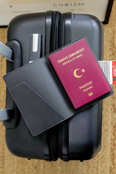 Matt Notebook Чохол для паспорта чорний