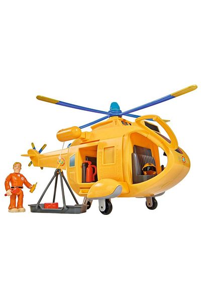 Simba Elicopter Simba Fireman Sam Wallaby II cu figurina si accesorii