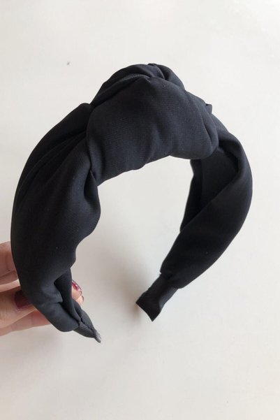 who knows ¿ Black Twisted Women's Hair Band Crown