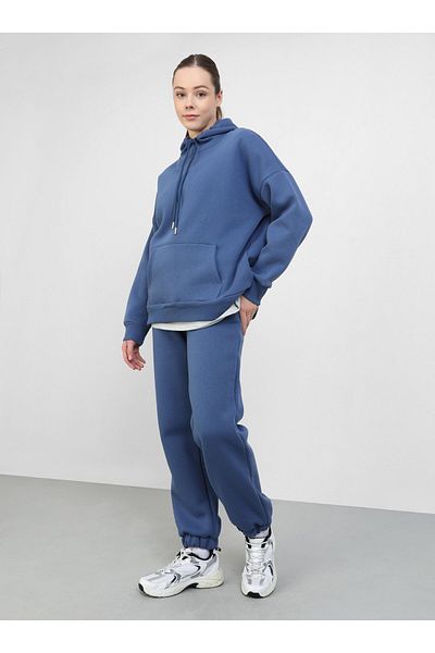 Benin Παντελόνι Jogger Raised - Light Indigo - Benin