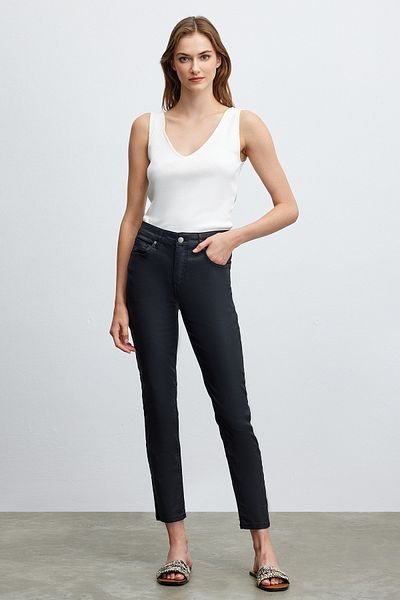 Naramaxx Waxed Ankle Length Trousers