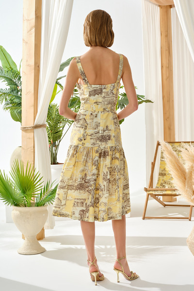 Naramaxx Askılı Kemerli Elbise