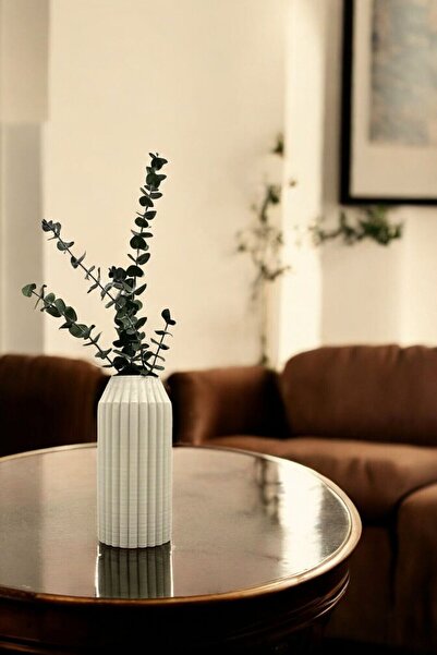 tambana Vază Decorativă Cremă Obiect Decorativ pentru Casă Vază Decorativă pe...