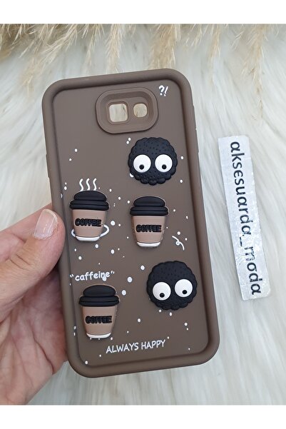 Aksesuarda Moda SAMSUNG GALAXY  J7 PRİME - J7 PRİME 2  UYUMLU FİGÜRLÜ SİLİKON...