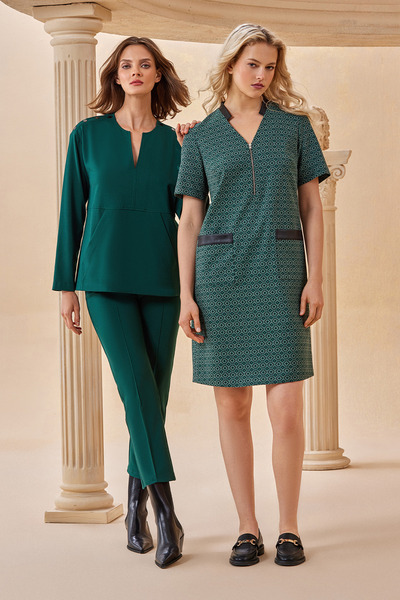 Naramaxx Deri Detaylı Spor Elbise