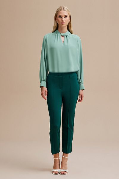 Naramaxx Front Stitched Slim Fit Knitted Trousers