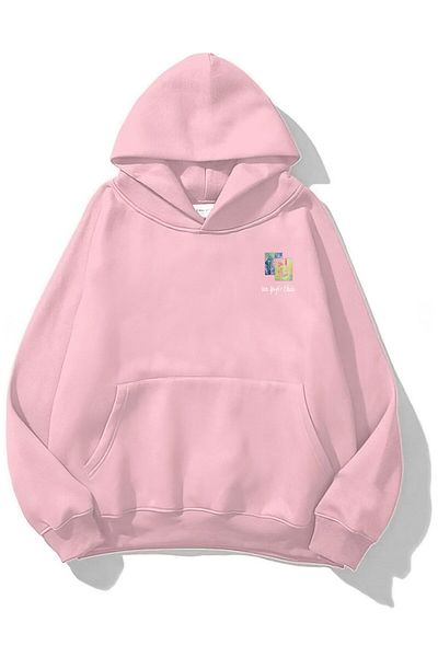 The Champ Clothing Φούτερ με κουκούλα με κουκούλα ροζ Unisex με στάμπα Van Gogh's Chair