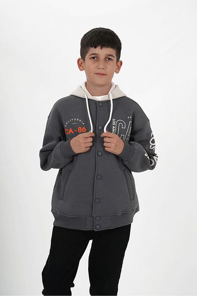 HayKids Момчешко яке с качулка и три нишки