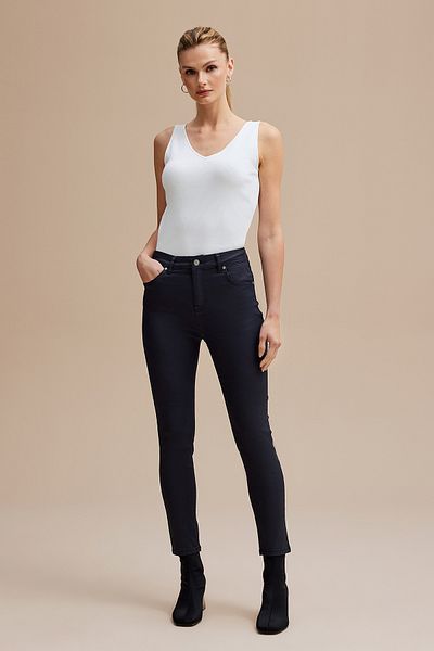 Naramaxx Waxed Ankle Length Trousers