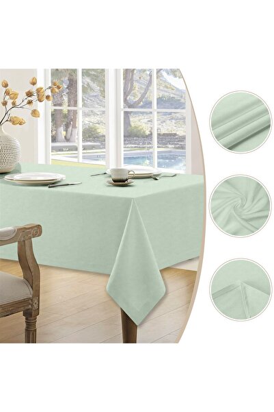 HomeBerry KETEN MİNT MASA ÖRTÜSÜ