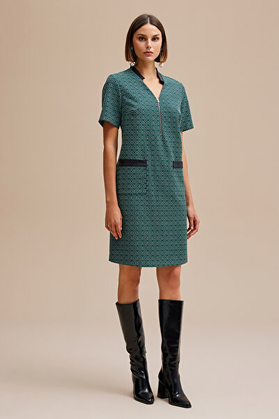 Naramaxx Deri Detaylı Spor Elbise