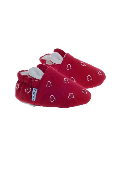 Freesure 241168 RED Baby Girl Shoes, Baby Shoes, Non-Slip Sole