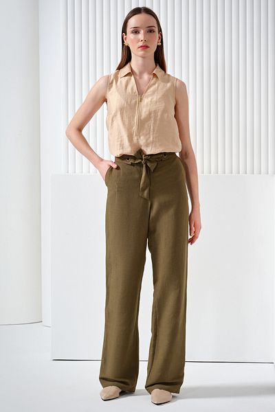 Naramaxx Belted Wide Leg Trousers