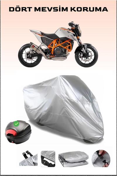 Breen KTM 690 Duke R - حقيبة خلفية متوافقة، مشمع دراجة نارية متين مقاوم للماء