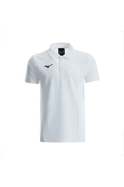 MIZUNO Shizuoka Freetime Polo Men's T-Shirt White