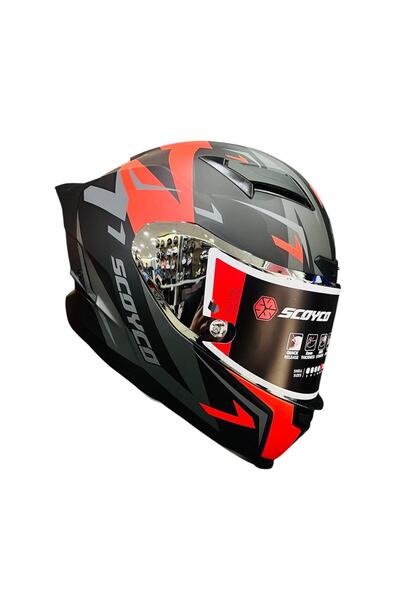 Scoyco MOTOTEZ SCOYCO FF871 FULL FACE (KAPALI)  MOTOSİKLET KASKI