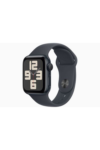 Apple Watch SE GPS + Cellular 44mm Midnight Aluminium Case with Midnight Sport Band - S/M