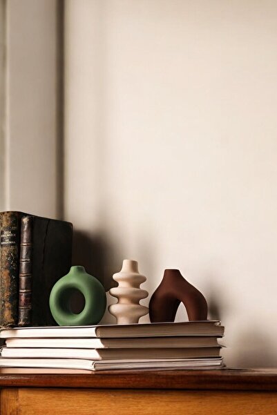 tambana Dekoratif Vazo Seti Obje Ev Dekorasyon Masa Üstü Dekor Vazo Seti Mode...