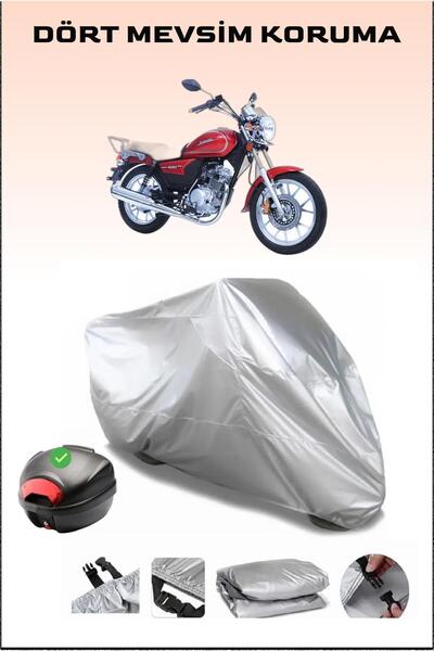 Breen Kanuni Bora 125 - Compatible Motorcycle Rear Bag, Waterproof and Durabl...
