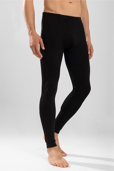 BAYKAR Black Men's Flexible Thermal Winter Tights Black