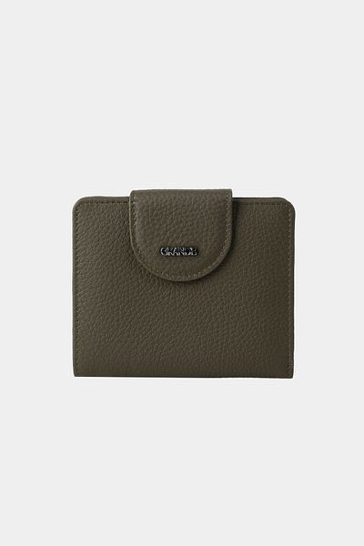 Grande Flother Green Genuine Leather Women's Wallet - 2818