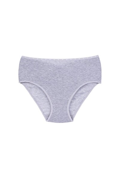 CNT Women's Rib High Waist Large Size Panties 3 Pack