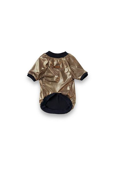 Luli Pet Gold Lycra Dog T-Shirt