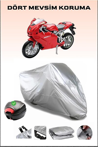 Breen Motorcycle Tarpaulin Compatible with Ducati 999 - Waterproof and Durabl...
