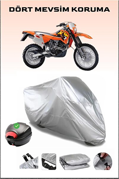 Breen KTM 620 SC - حقيبة خلفية متينة مقاومة للماء من القماش المشمع للدراجات ا...