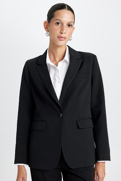 DeFacto Jachetă blazer cu croială dreaptă - D3157ax24wn
