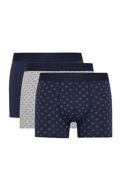DeFacto Σετ Boxer 3 τεμαχίων Regular Fit - E0121ax24au