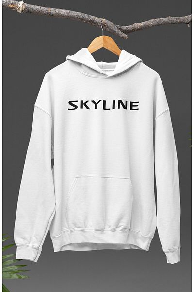 Fuddy Moda R34 Skyline Gt-R Themed Unisex Oversize Hooded Sweatshirt