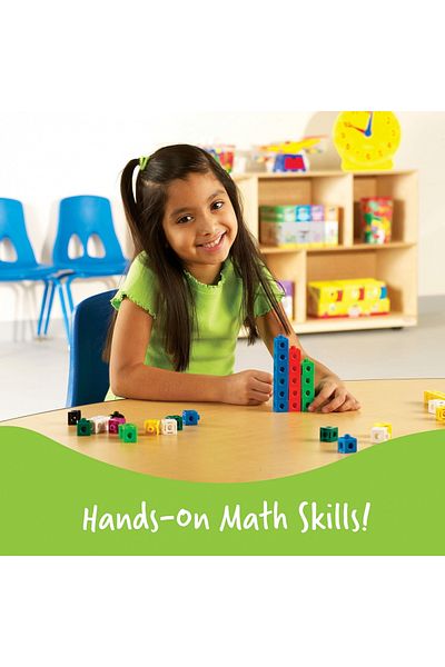 Learning Resources مجموعة مكعبات سناب مكونة من 100 قطعة - LER7584