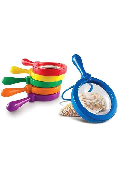 Learning Resources Primary Science Jumbo Magnifiers Set of 6-LER2774