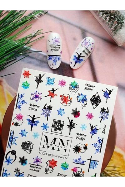 Mia Professional Mn W-114 Model Stiker