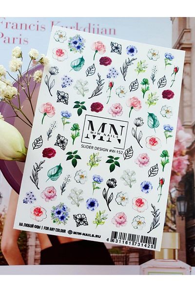 Mia Professional Mn W-152 Model Stiker