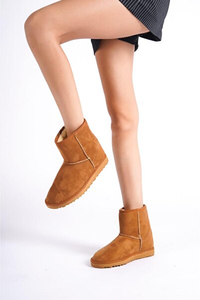 XStreet 03 Süet Kadın Bot Orta Boy İçi Yünlü Bot