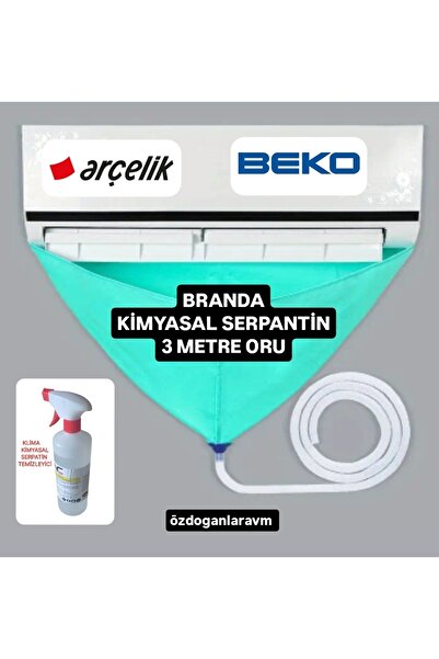 Dogant Xxl Klima Yıkama Brandası 1 Kg Kimyasal Temizleyici 3 Metre Hortum 900...