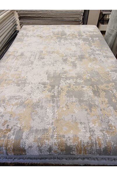 İpek Halı İpek Halı Blossom 13409 Gri Akrilik Halı 200X300