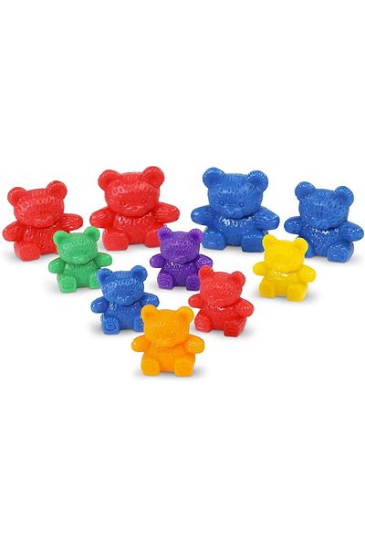 Learning Resources Three Bear Family Counters Set of 96-LER0744